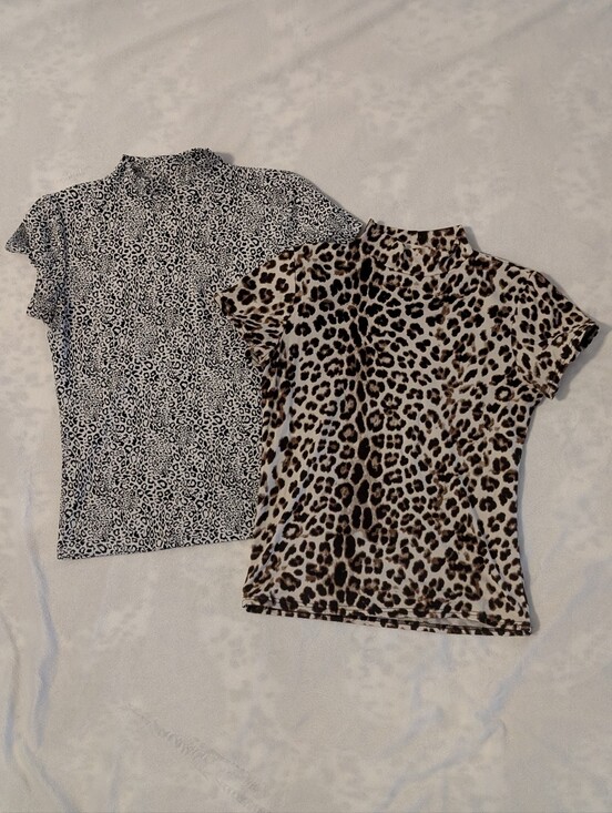 Olivia Rae Tops - Olivia Rae Animal Print Shirts